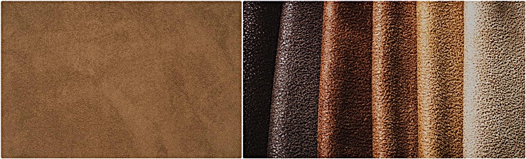 스웨이드 가죽 소재 - 레플리카 가방 지갑 신발 의류 소재 | 세미샵